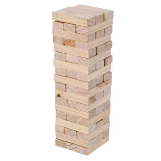 Basic let #039;s Stapelturm aus Holz 54-teilig