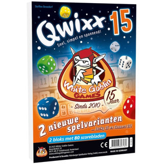 White Goblin Games Qwixx 15 – Würfelspiel