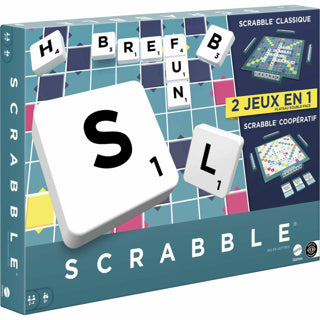 Mattel Scrabble Brettspiel Französisch