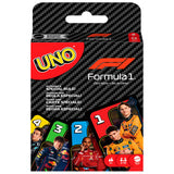 Mattel Games Uno F1 – Kartenspiel - afbeelding 1