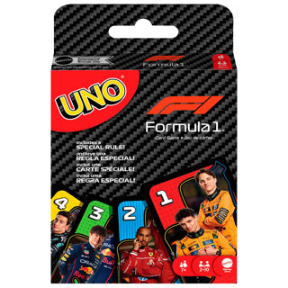 Mattel Games Uno F1 – Kartenspiel
