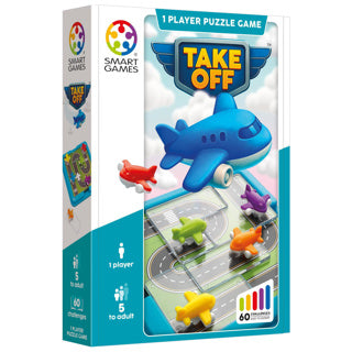Intelligente Spiele abheben – logisches Denkspiel Reiserätsel – 60 Aufgaben mit Flugzeugen – lehrreiches Solospiel für Kinder und Erwachsene – ab 8 Jahren