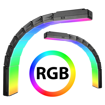 Sirui RGB LED-Panel B25R-D Biegung