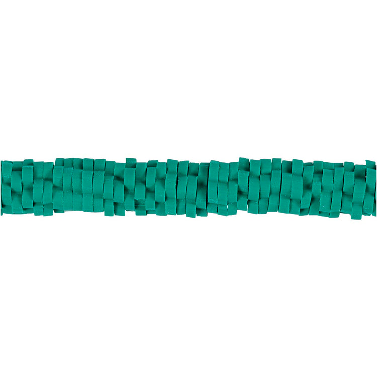 Creativ Company Tonperlen, D 5-6 mm, Lochgröße 2 mm, türkis, 145 Stück 1 Box