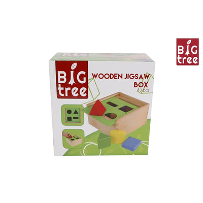 Big Tree Form Eintopf Holz Quadrat