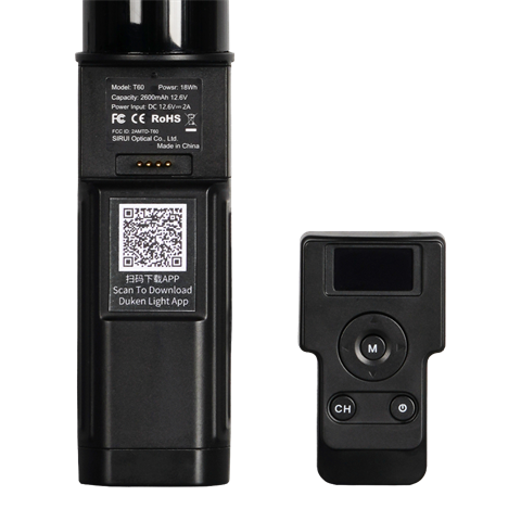 Sirui LED Rubigle T60 Teleskop mit Mini -Stativ