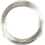 Kreativfirma Silber -Plattierdraht, Dicke 0,8 mm, Silber -plattiert, 6 m 1 Roll - afbeelding 1