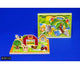 Holzspielbrett 3D Zoo Bauernhof 30x22
