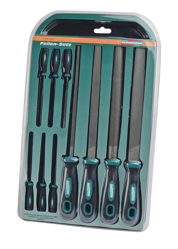 Brüder Mannesmann Bruder Mannesmann 10-teilige Ingenieurnadel-Blow-Set 61015
