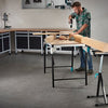 Wolfcraft multifunktionaler Trage- und Rollständer | 1 Stück - 6102300