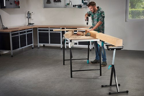Wolfcraft multifunktionaler Trage- und Rollständer | 1 Stück - 6102300