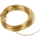 Creativ Company Messingdraht, Stärke 1,2 mm, 100 g, Bronze, 10 m 1 Rolle