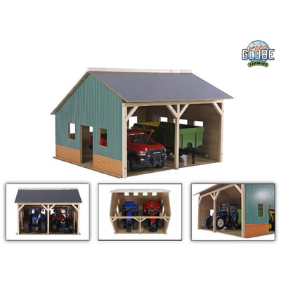 Kids Globe Globe verleiht 2 Traktoren, 1:16