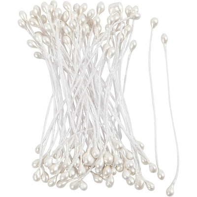 Creativ Company Bloemmeeldraaden White Pearl, 100..