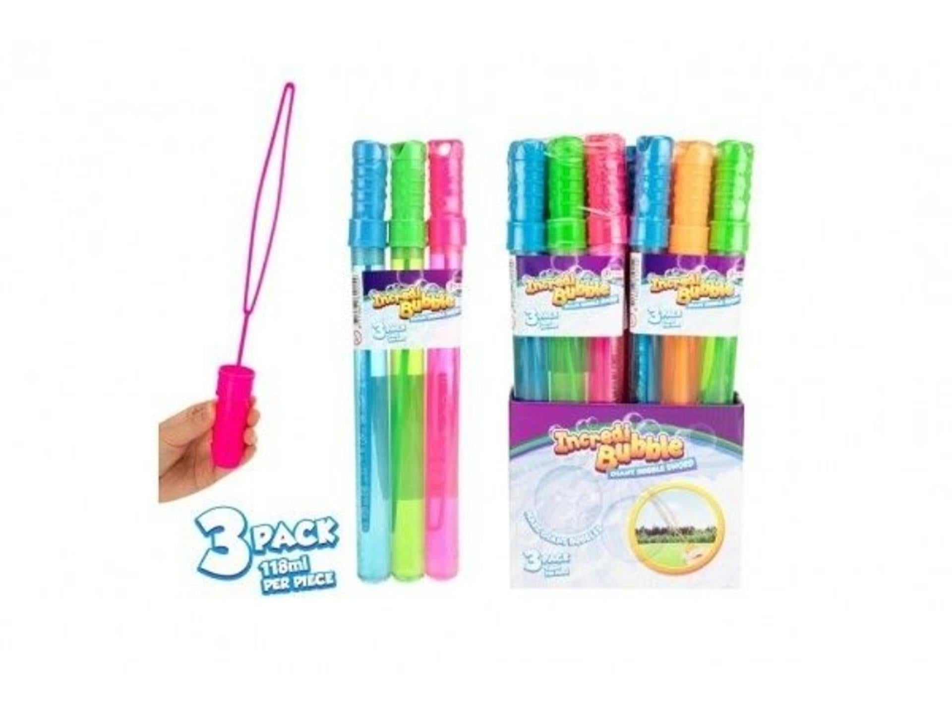 TOI-TOYS Bubble Blase Sword, 3st.