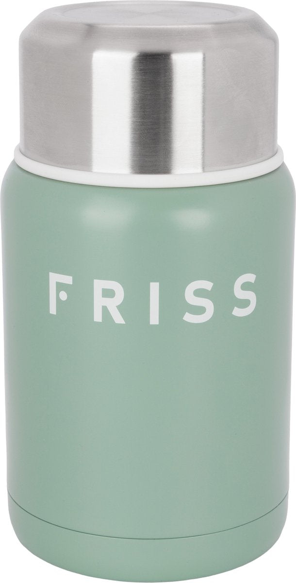 Friss Lebensmittelträger – Edelstahl – 500 ml – grün