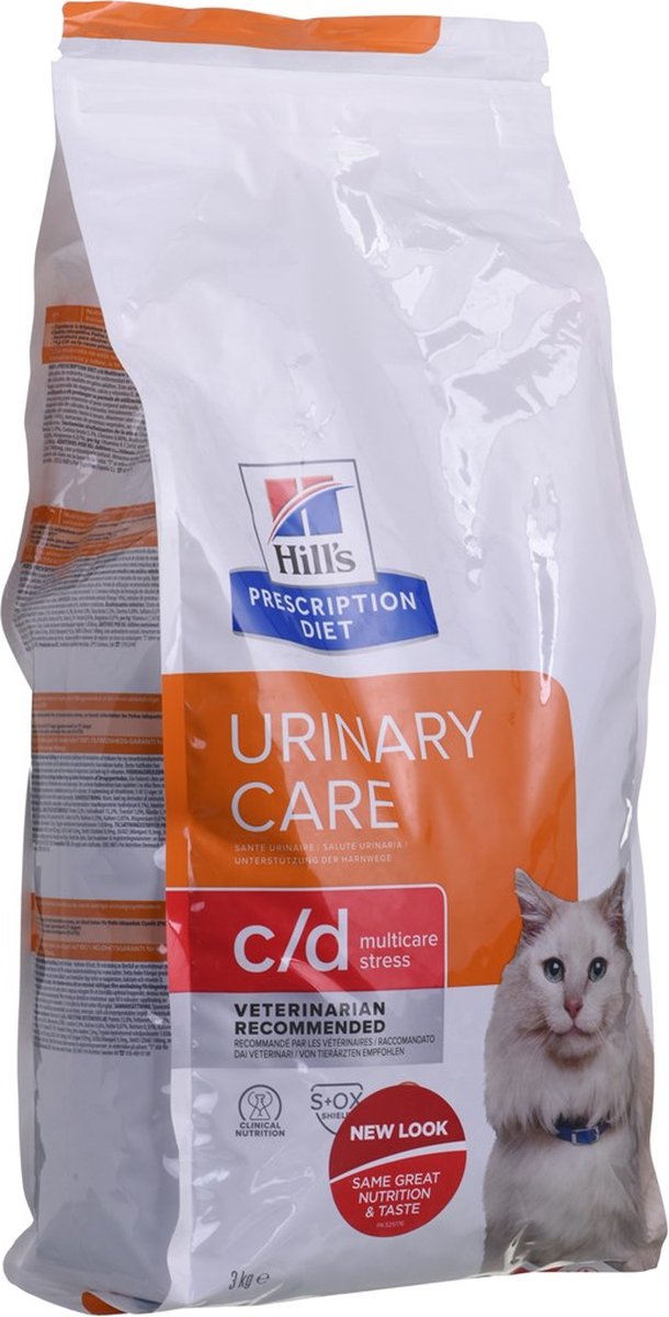 Hills verschreibungspflichtige Diät Hill Katze C D Harnstress