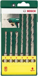 Bosch Hammerbohrer-Set – 6-teilig – SDS Plus