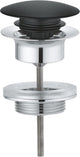 Grohe Ablaufgarnitur Push-Open schwarz