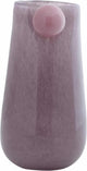 Present Time Vase Bolita Medium – Lila – ø15 cm – Glas – skandinavisch – Blumenvase – Heimdekoration – dekorative Vase für Wohnzimmer oder Schlafzimmer