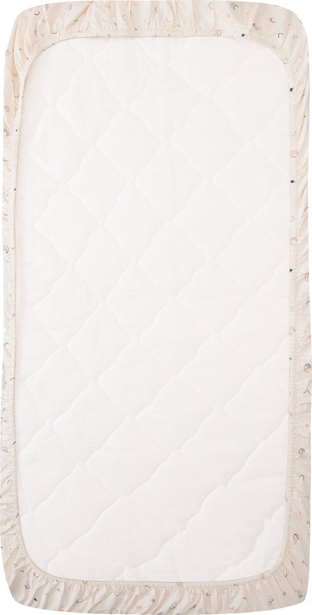 Witlof Spannbettlaken für Kinder, 70 x 145 cm, magische Tage
