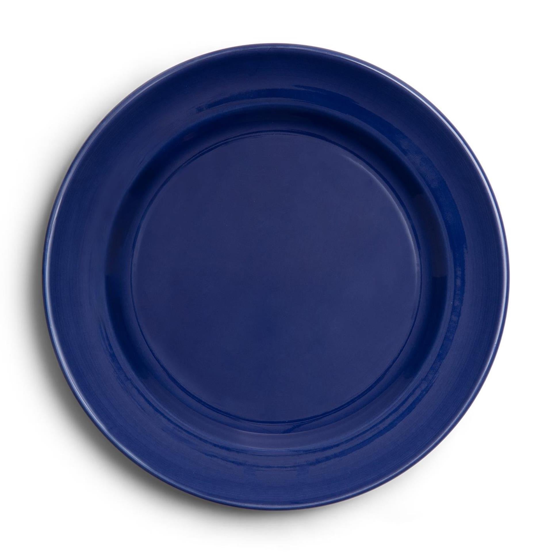 Boerenbont Farm Blue Teller ø21cm dunkelblau 6 Stk