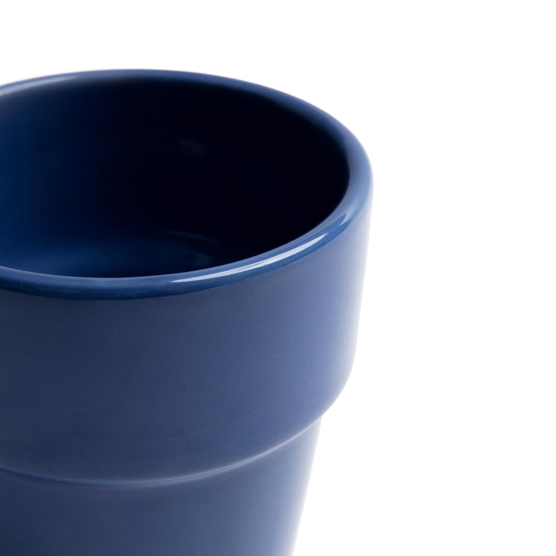 Boerenbont Farm Blue Milchbecher 0,25l l.blau 6 Stk