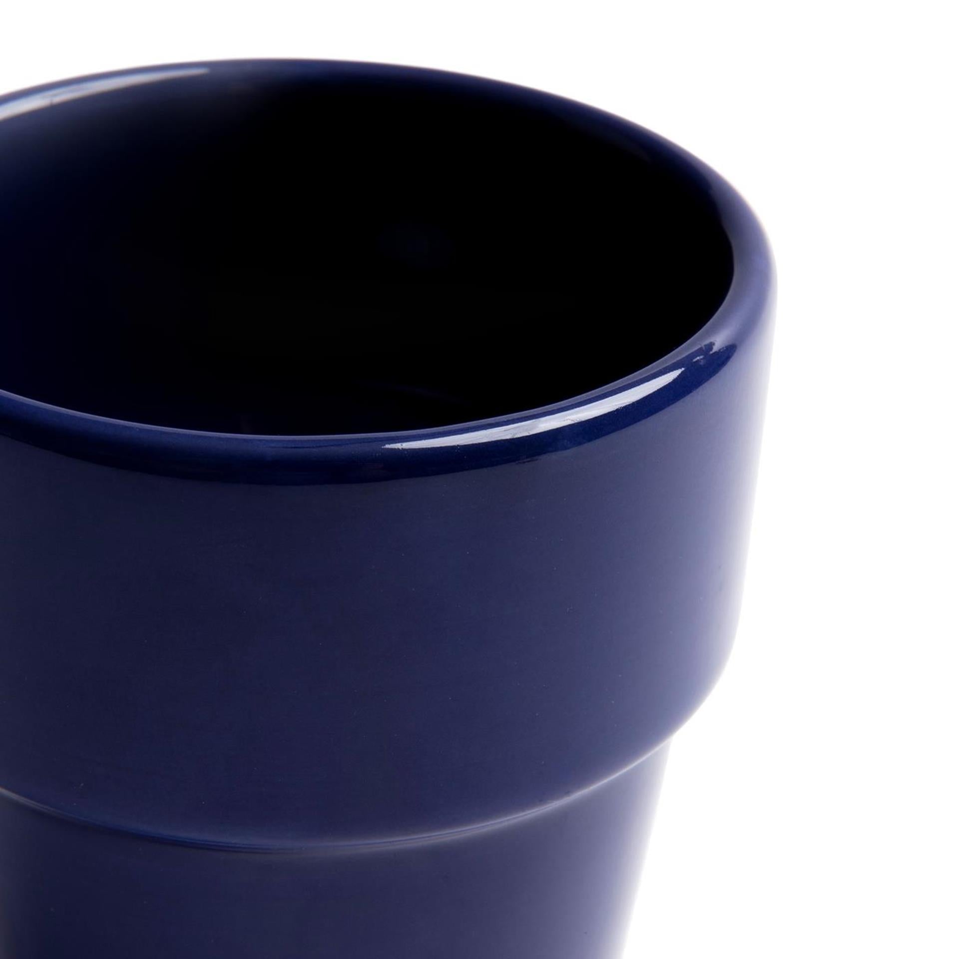 Boerenbont Farm Blue Milchbecher 0,25l dunkelblau 6 Stk