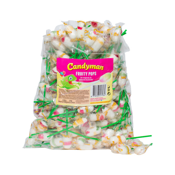 Candyman fruchtige Pops (175 Stück)