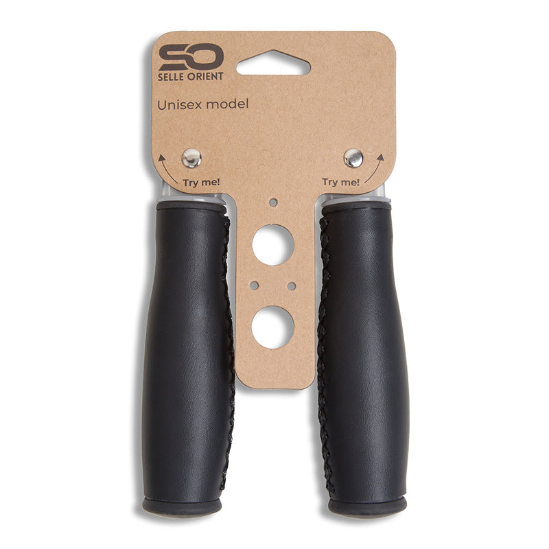 Selle Orient 135mm Kunstleder Griffe - Schwarz