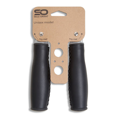 Selle Orient 135mm Kunstleder Griffe - Schwarz