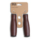 Selle Orient Fahrrad Griffe 135mm Braun Kunstleder
