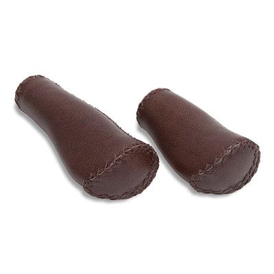 Selle Orient Braun Griffe - Mikrofaser Leder - 130 92mm