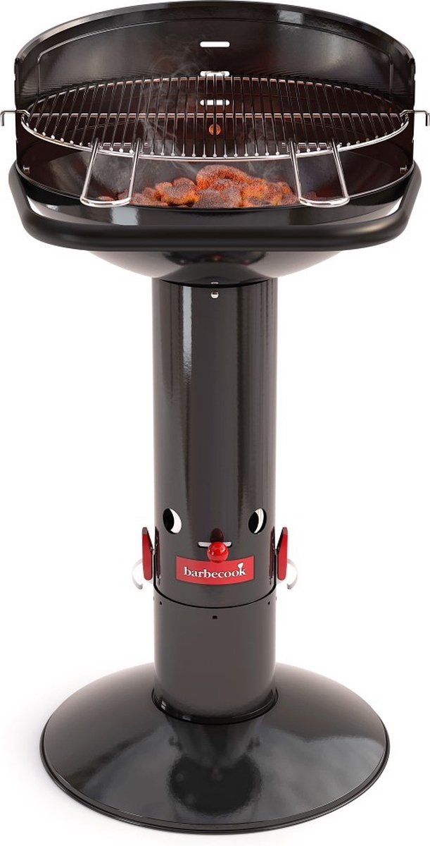 Barbecook Loewy 50 – Holzkohlegrill – Schwarz – ø 47,5 cm