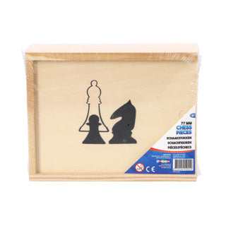 OSA -Handelsmarkenschachstücke in Box 19 x 15,5 cm