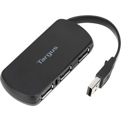 USB-Hub Targus ach114eu 4-Port grau, schwarz