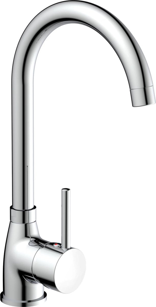 Schütte Schütte One -Button Mixer Manetti Chrome -gelenkt