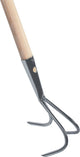 Talen Tools – Gartenschaber – verzinkt – 3 Zähne – Eschenstiel – 140 cm