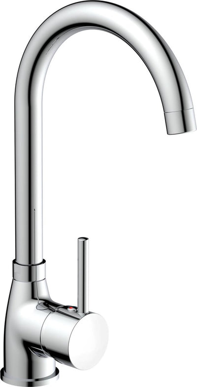 Schütte Schütte One -Button Mixer Manetti Chrome -gelenkt