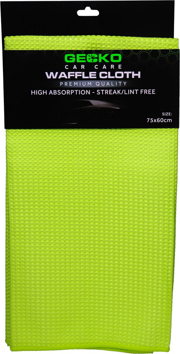 Gecko Autopflege Gecko Waffeltuch 75x60cm - Glastuch