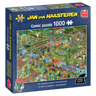 Jan van Haasteren Puzzle - Kleingärten, 1000 Teile.
