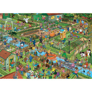Jan van Haasteren Puzzle - Kleingärten, 1000 Teile.