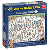 Jumbo Jan van Haasteren Puzzle - Skateboardfahren in der Schüssel - 1000 Teile.