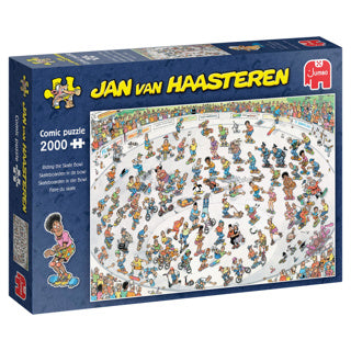 Jumbo Jan van Haasteren Skateboarding in der Schüssel 2000 Stück