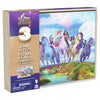 Einhorn-Akademie 3er-Pack Holzpuzzle in Holzbox (3x24 Teile)