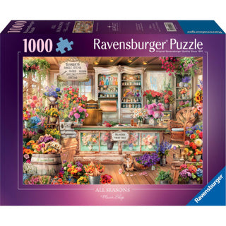 Ravensburger Puzzle Alle Jahreszeiten Flowershop 1000 Stücke