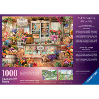 Ravensburger Puzzle Alle Jahreszeiten Flowershop 1000 Stücke
