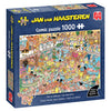 JVH -Puzzle auf heißen Kohle 1000 Stücke