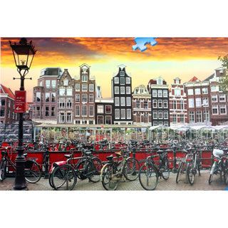 Ravensburger Puzzle Amsterdam Fahrrad Schuppen 1000 Stücke