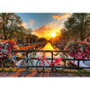 Ravensburger Jigsaw Puzzle Fahrräder in Amsterdam, 1000st.